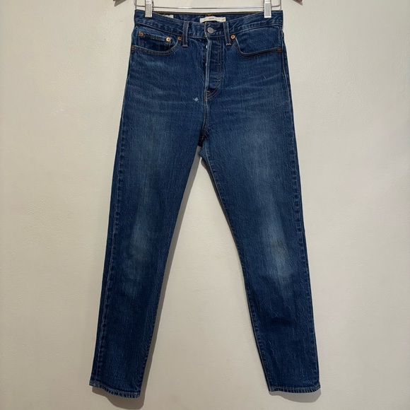 Levi's Denim - Levi’s High Rise Wedgie Skinny Jeans Premium Blue Size 27